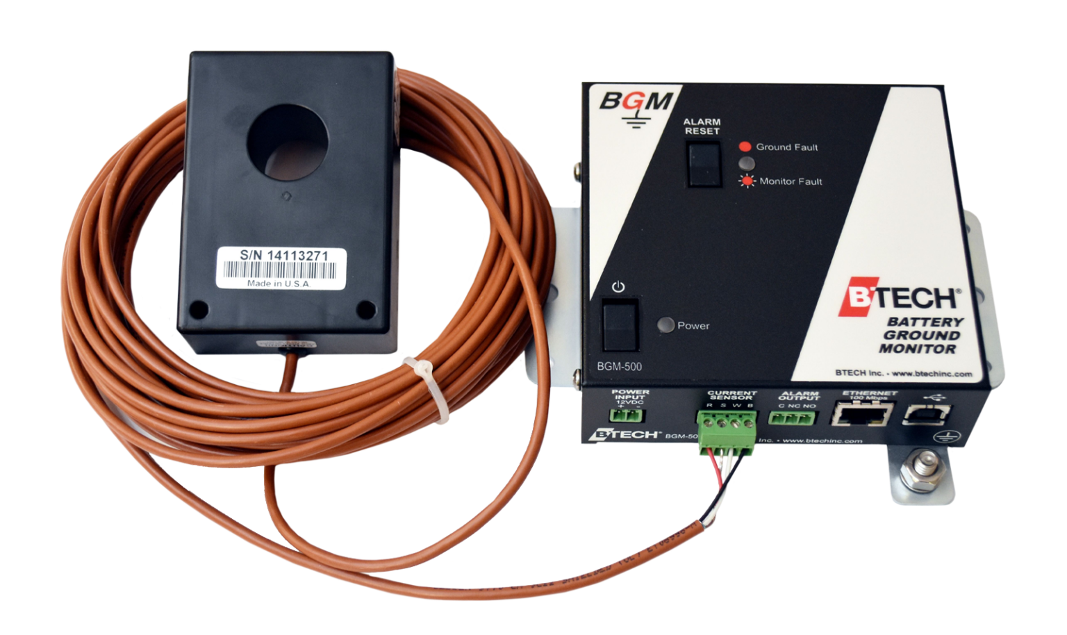 BGM500 Battery Ground Fault Monitor BTECH